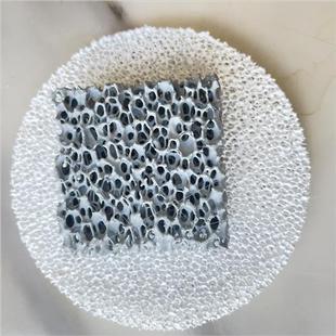 泡沫陶瓷板氧化j铝氧化锆碳化硅多孔蜂窝耐高温圆柱体蓄热体加工