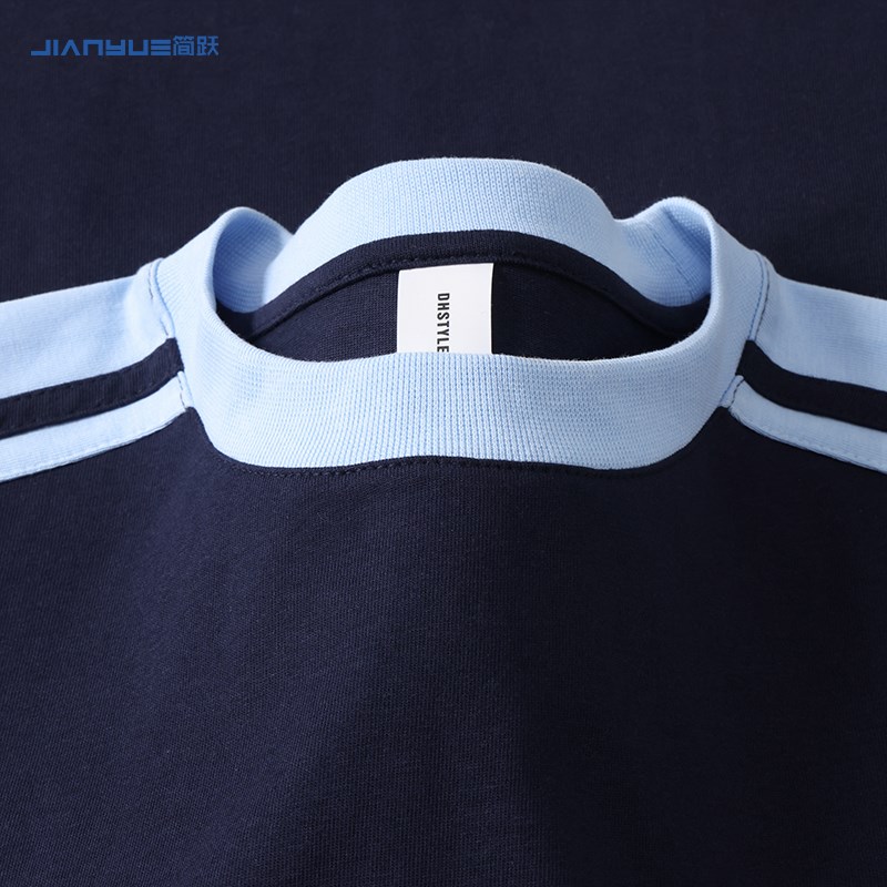 定制纯棉班服t恤印logo工作服短袖初高中学生毕业聚会文化衫衣服