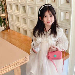 清新时髦幼儿f迷你小包包独特女童洋气小挎包pu手提超小童零钱包