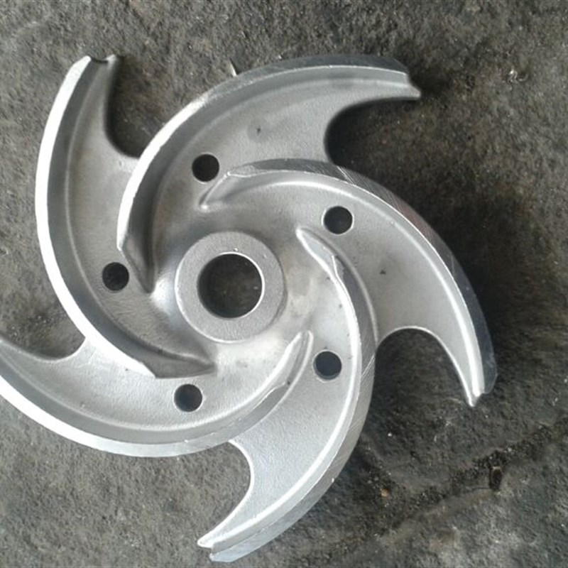 不锈钢304奶泵配件,回程泵离心泵叶轮温州送货