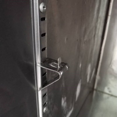 夹子抽屉式冰箱卡扣叠加展示柜搁架层架配件商用零件支撑卡托四门