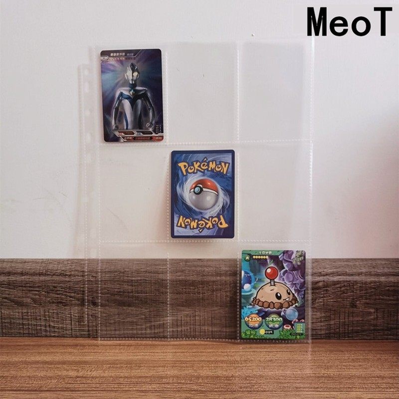 豪华大卡册9格活页内页九格卡册内页袋添加页收纳册透明装收藏册,模玩/动漫/周边/娃圈三坑/桌游,动漫挂件/文具,淘宝优惠券,粉丝福利购,淘宝优惠卷