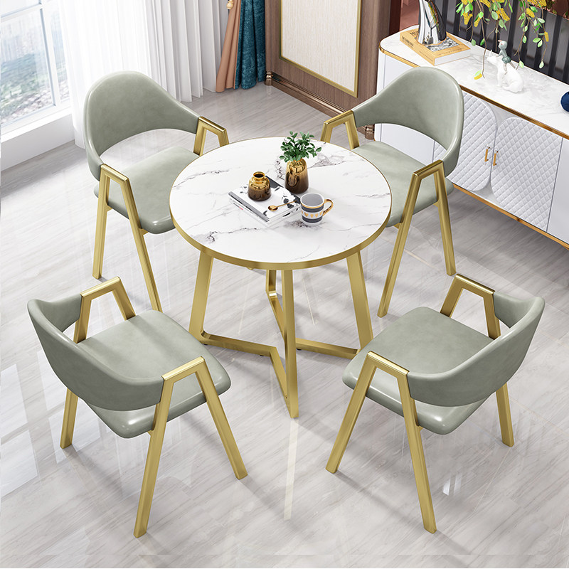 简约洽谈桌椅店铺接待会客谈判小圆桌网红奶茶店休闲桌椅组合,住宅家具,板木餐桌,淘宝优惠券,粉丝福利购,淘宝优惠卷