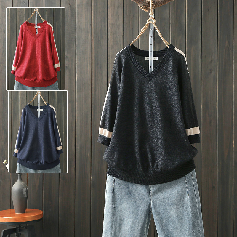 大码冰丝短袖女t恤胖mm2021夏季新款200斤宽松中袖圆领针织上衣