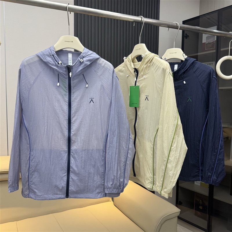 5D裸感皮肤衣!棵家户外男女情侣运动轻薄透气0感连帽防晒衣外套