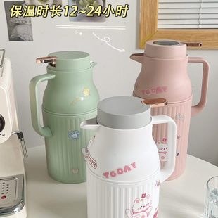 学生水壶暖宿舍内胆玻璃热水瓶办公室水壶保温家用大容量开水瓶壶