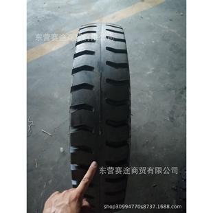 70016 横纹羊角花纹客车货车尼龙胎 全新轮胎750