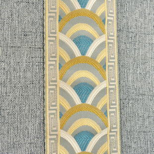 灰色亚麻美式 升降罗马帘扇形书房小窗户飘窗窗帘短帘半帘遮光避光