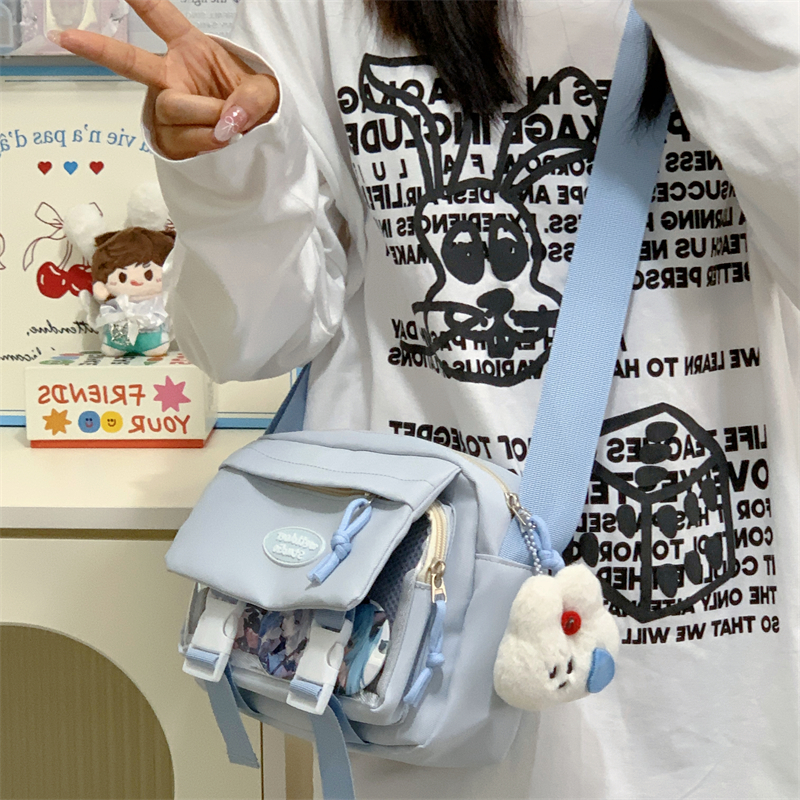 透明~吧唧痛包斜挎包高颜值