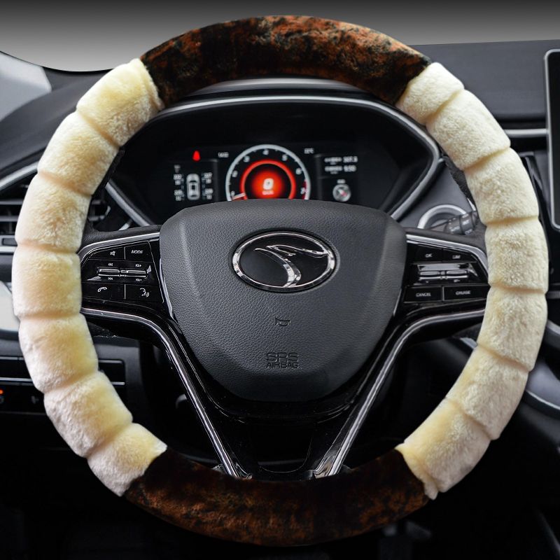 东南dx3方向盘套冬季毛绒DX7 prime v5菱致V3菱悦防滑保暖把套