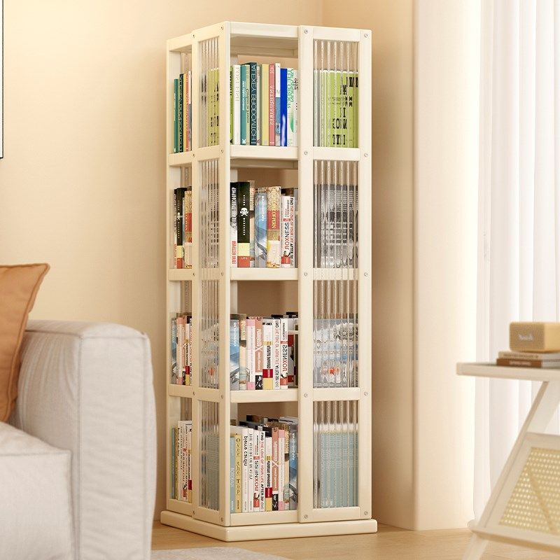 旋转书架落地式置物架客厅不w占地的360度书柜新款非实木立式窄柜,住宅家具,旋转书架,淘宝优惠券,粉丝福利购,淘宝优惠卷