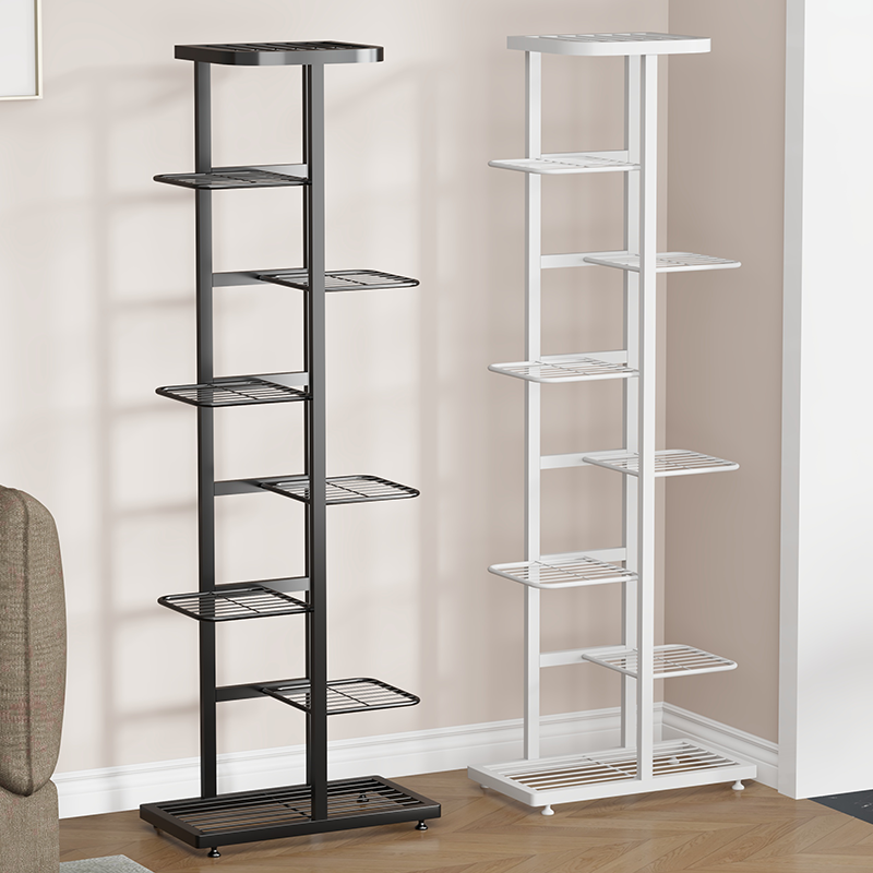 花架子客厅落地式植物摆放架阳台多层铁艺置物架绿萝多肉花盆架子