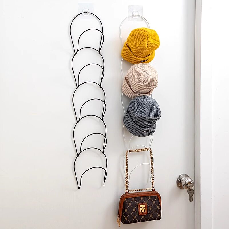 挂帽子收纳神器壁挂宿舍包包帽子展示架家用衣柜门后围巾挂钩架子,收纳整理,挂钩/粘钩,淘宝优惠券,粉丝福利购,淘宝优惠卷