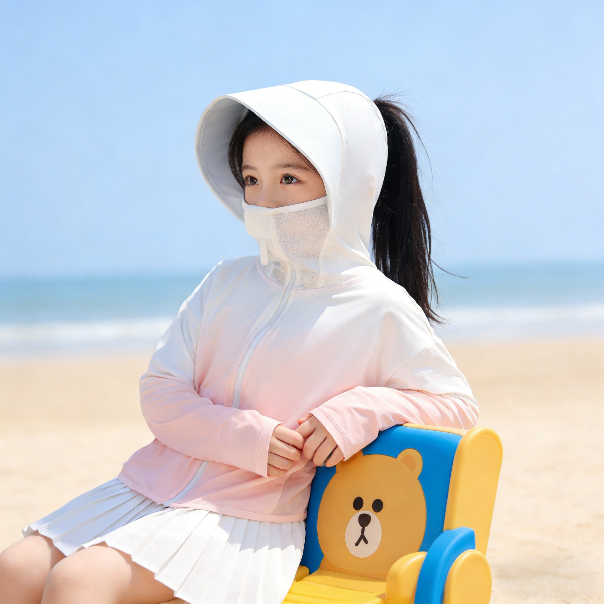 2026新款儿童冰丝防晒衣女童男童夏季薄款外套宝宝防紫外线防晒服