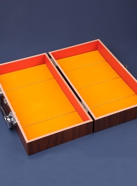 曼笛森采耳工具手提箱木质收纳盒子技师专业专用采耳掏耳套装盒子