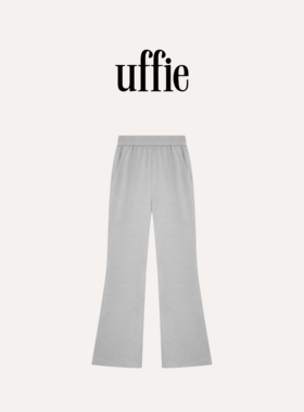 UFFIE于绘 柔弹加绒微喇奶奶裤
