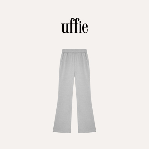 uffie于绘柔弹加绒微喇奶奶裤