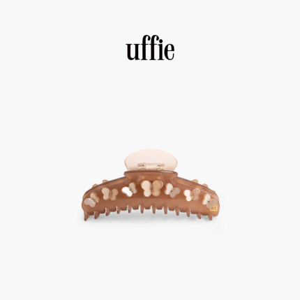 uffie于绘 柔蝶杏棕醋酸抓夹