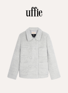 UFFIE于绘 苏力羊驼 翻领四口袋外套