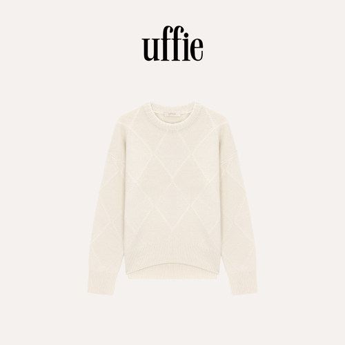 uffie于绘繁星亮片山羊绒毛衣