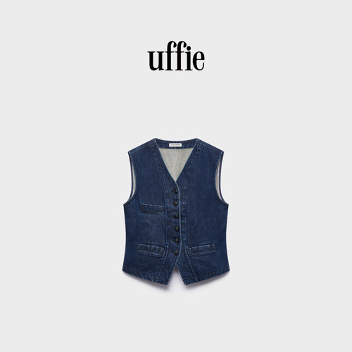 uffie于绘蓝调牛仔马甲