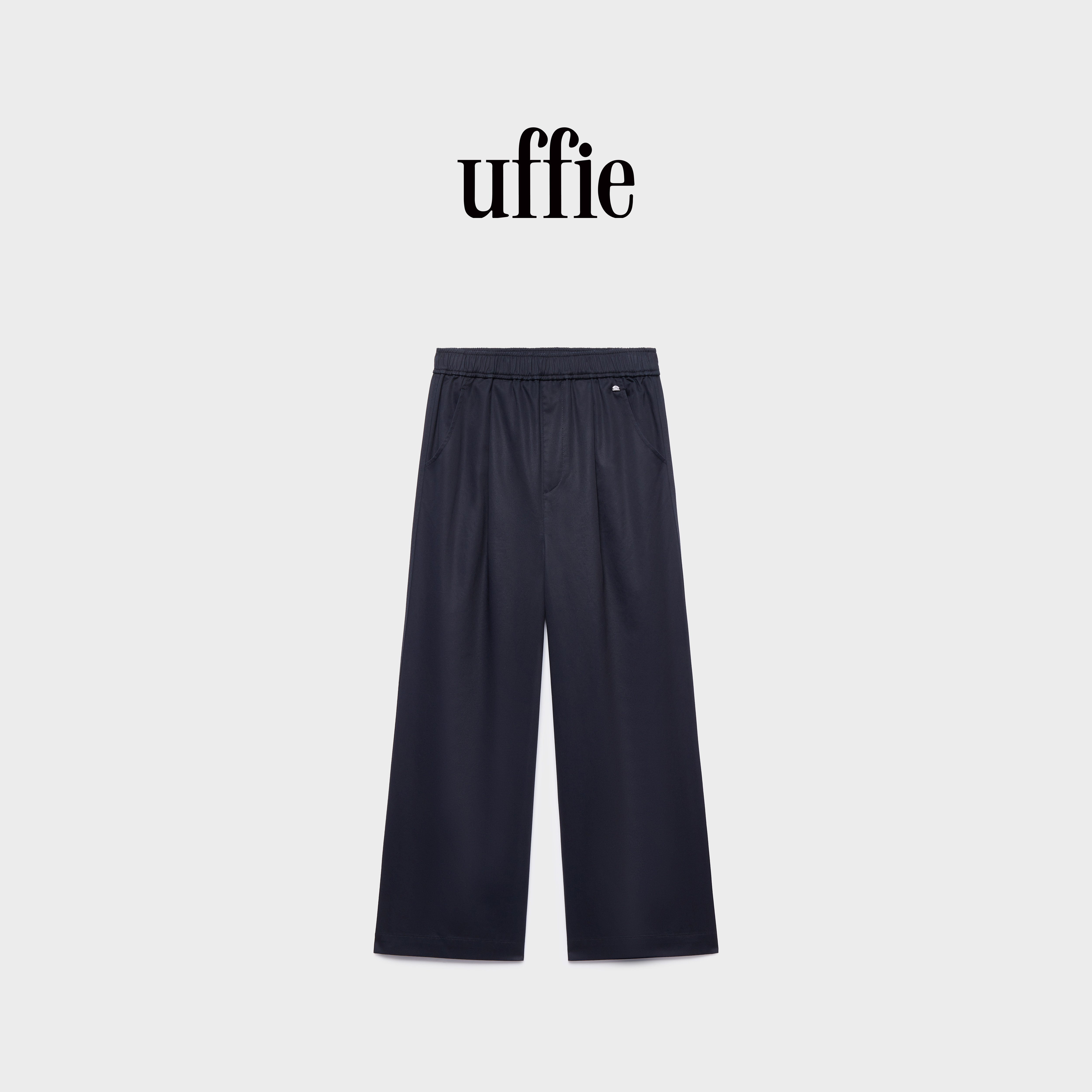 uffie于绘 暮色 斜纹饰松休闲裤