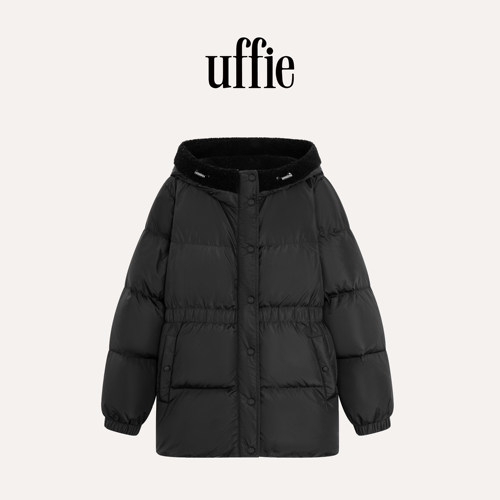 uffie于绘小蛮腰白鹅绒服