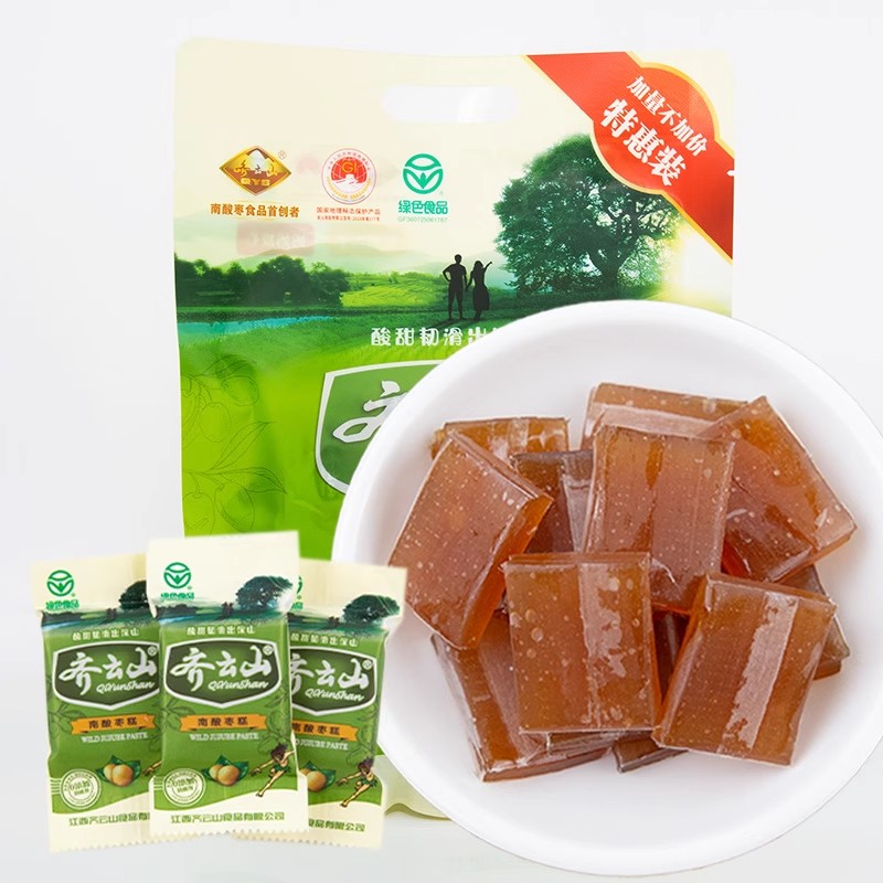 包邮齐云山南酸枣糕零添加蜜饯果干酸甜开胃健康绿色零食江西特产