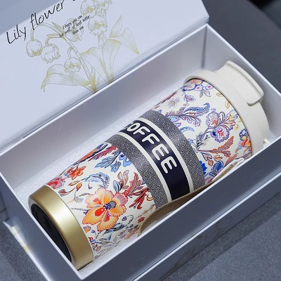 霸王别姬保温杯不锈钢咖啡杯子