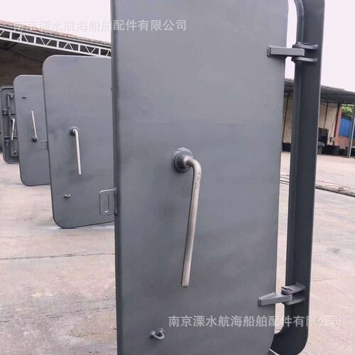 厂家批发船用单把手快开闭水密门 可钢质风雨密门 船用门水密门