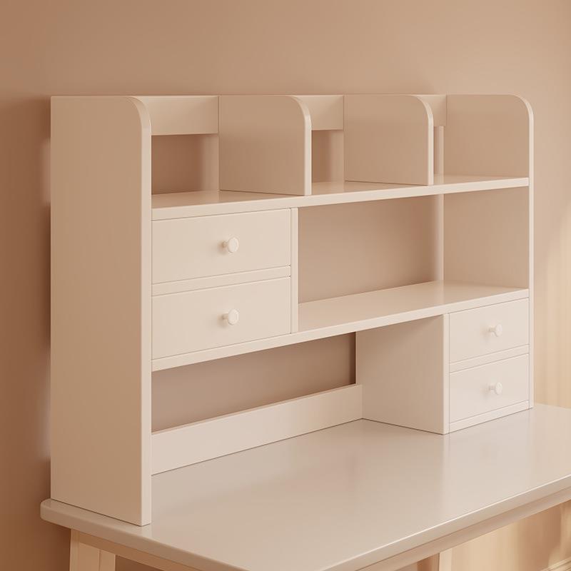 书架桌面置物架学生家用书桌上多层收纳卧室架子简易小型办公书柜