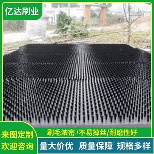 冲床工作台面毛刷板毛刷板PVC小板刷洗板机毛刷