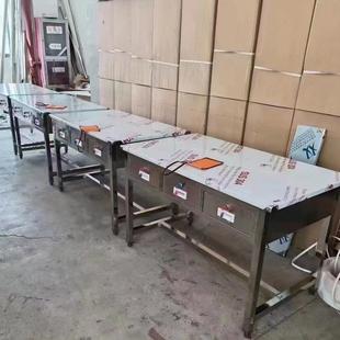不锈钢工作台工厂车间装配实验钳工桌耐磨打包承重服装厂裁剪打包