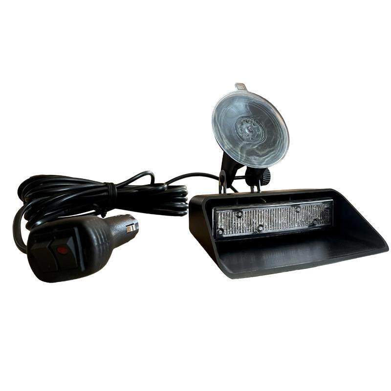 迷你铲子尾灯LED爆闪灯高亮大功率3W汽车前挡风玻璃警示灯