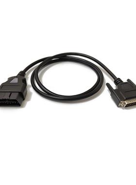 OBDIIOBD2诊断线线束1.5MOBD16P公头对DB25P公头16针8芯延长线