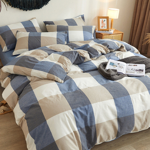 248 250 274 230 定做定制纯棉四件套全棉水洗棉被罩被套229