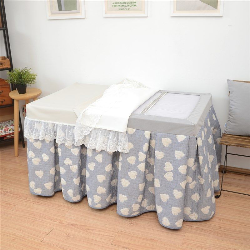 电炉罩长方形小清新提花烤火罩套防水防油冬季加厚加绒电茶几定做,居家布艺,烤火罩,淘宝优惠券,粉丝福利购,淘宝优惠卷