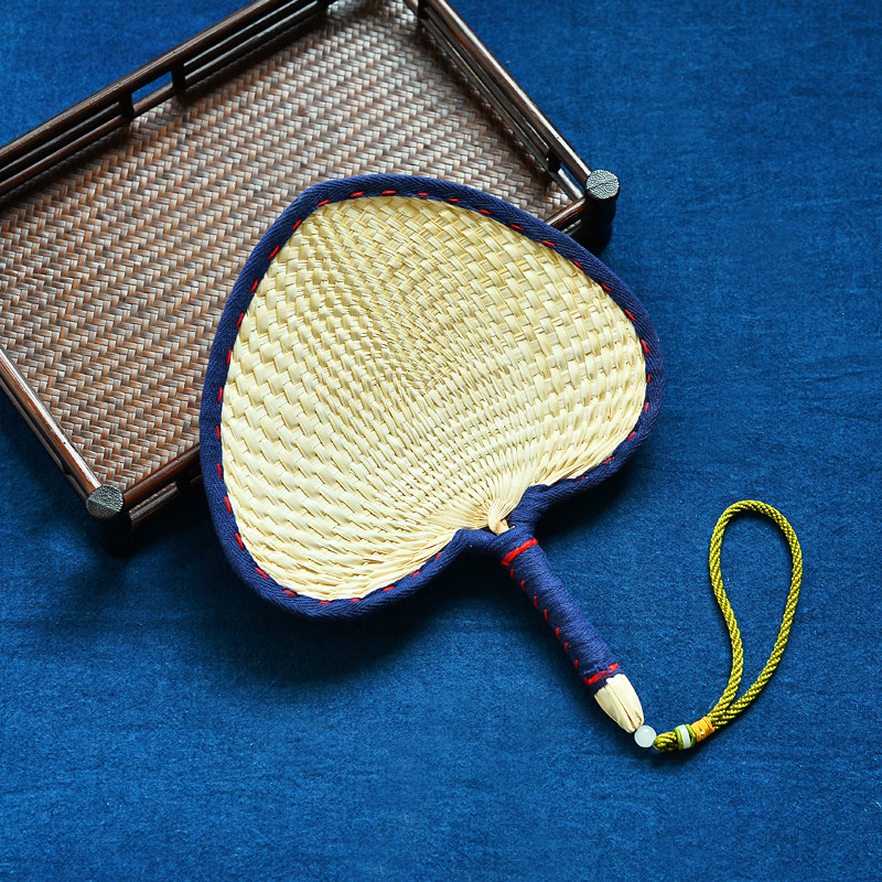 纯手工编织棕叶手工棉布缝制包边蒲扇怀旧复古扇子送老人赶蚊子,居家日用,扇子,淘宝优惠券,粉丝福利购,淘宝优惠卷