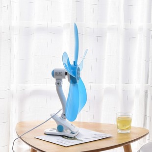 佳鹏590小型五叶夹扇学生宿舍家用台式 床头静音大风力电风扇420mm