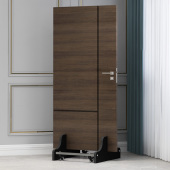 木门展示架实木门展架落地立式 卫生间门样品展示架玻璃门架子