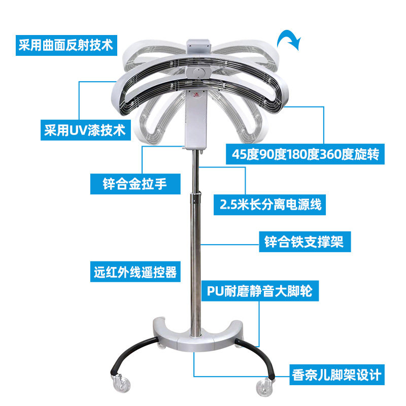 发廊理发店烘发机加热机染发烫发冷烫定型加速器焗油护理美发机器