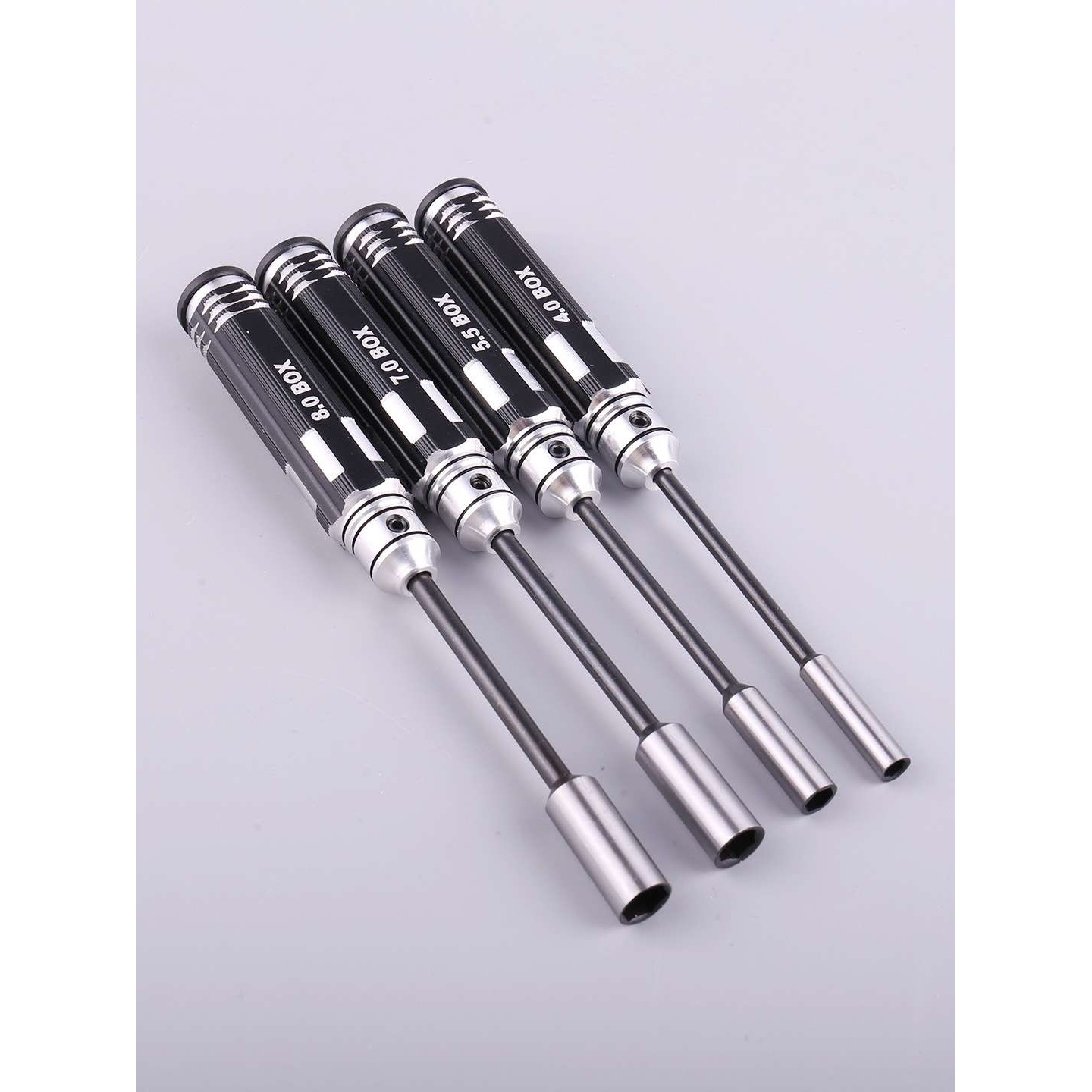 Mayatech 4件套套装 碳钢内六角套筒 4.0/5.5/7.0/8.0mm套垒德株