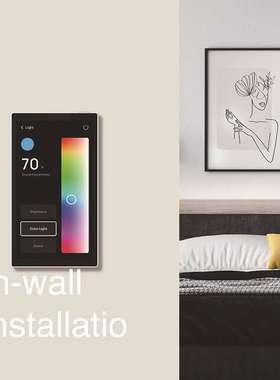 Tuya 智能 5-inch ZigBee gateway with built-in Alexa voice