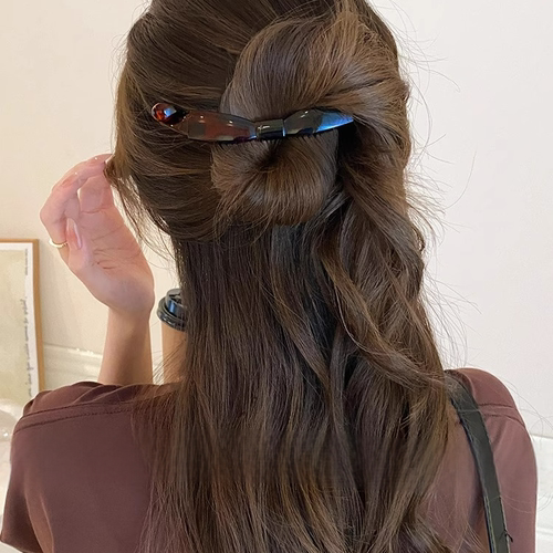 韩系2025新款防滑扭扭夹发卡