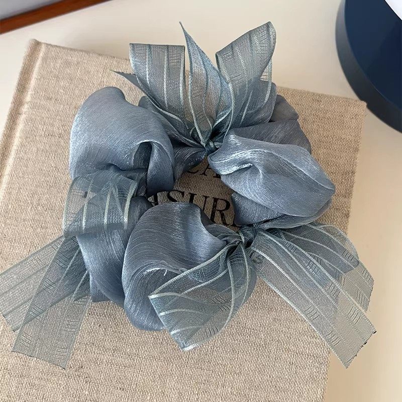 2026新款高级感欧根纱蝴蝶结发圈气质百搭女气质扎头发绳头花发饰,饰品/流行首饰/时尚饰品新,发饰,淘宝优惠券,粉丝福利购,淘宝优惠卷