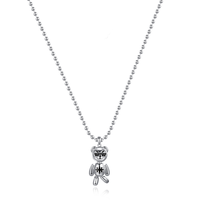 HARDY施华洛世奇元素小熊项链