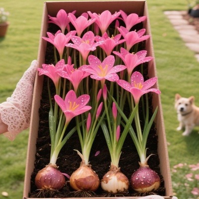 风雨兰种苗盆栽葱球花绿植