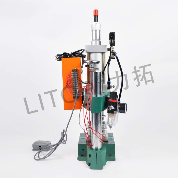 LITOP力拓200公斤0-400度可调 气动热铆机 热压机 木制品熏蒸烙印