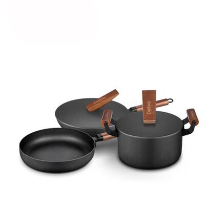 炒锅不粘煎炒锅具套装炒锅+汤锅+煎锅克里斯蒂DEP-560