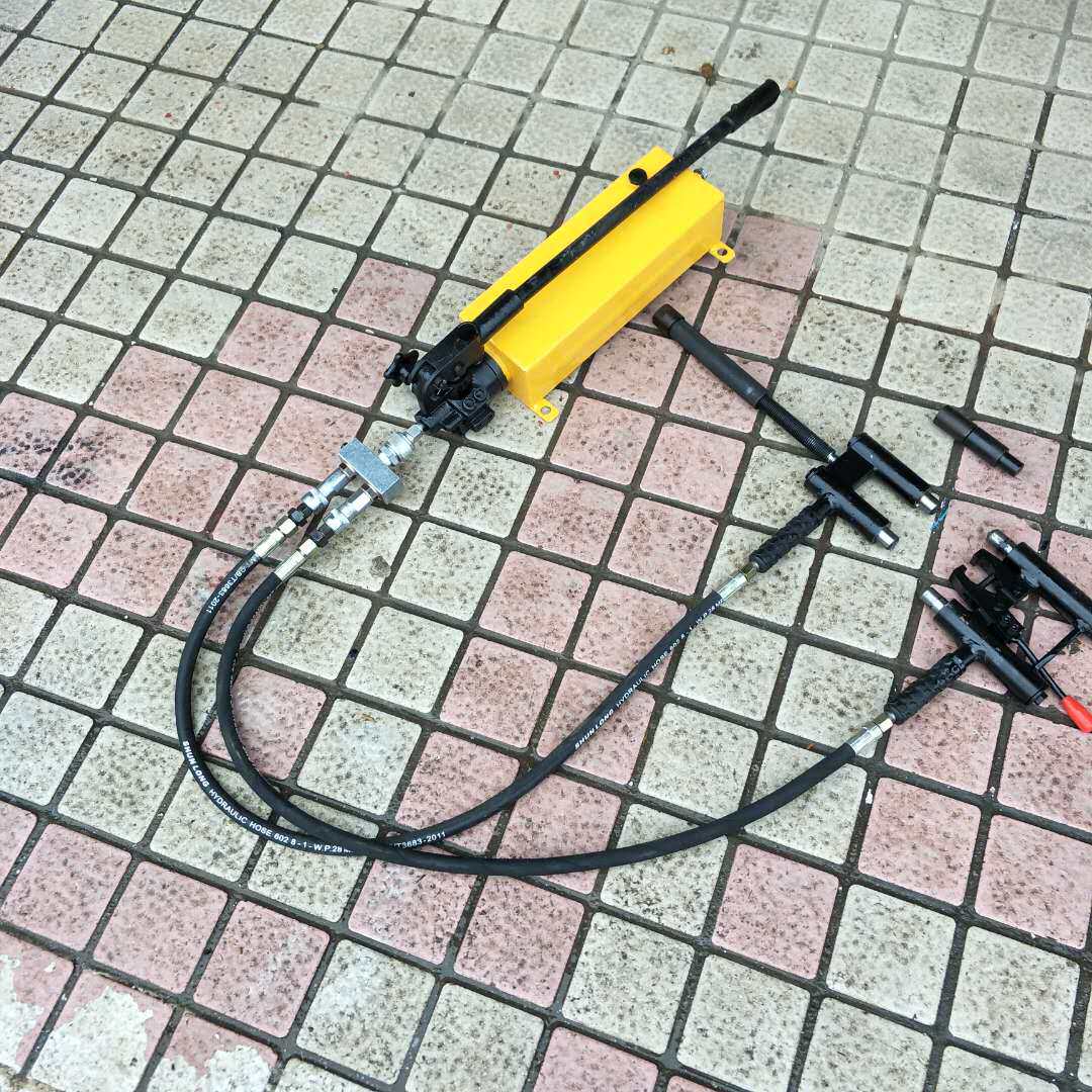 道岔滑床板液压拔销器厂商 发货快速YBX-60型手动液压拔销器